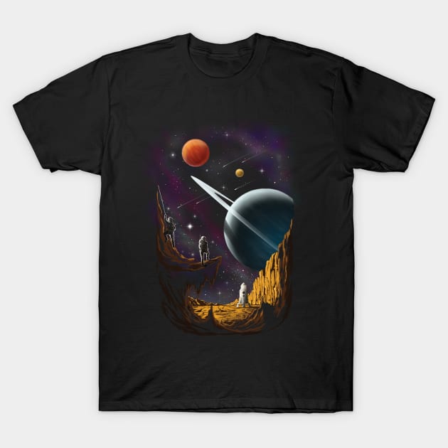 The Visitors T-Shirt by flintsky